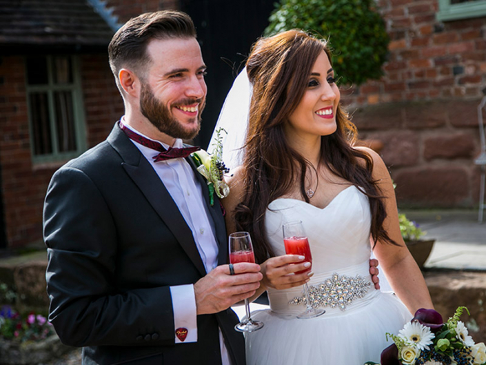 Wedding photography at the Curradine Barns by Adam Smith wedding photography
