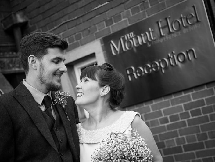 Wedding photography at the Mount Hotel by Adam Smith wedding photography