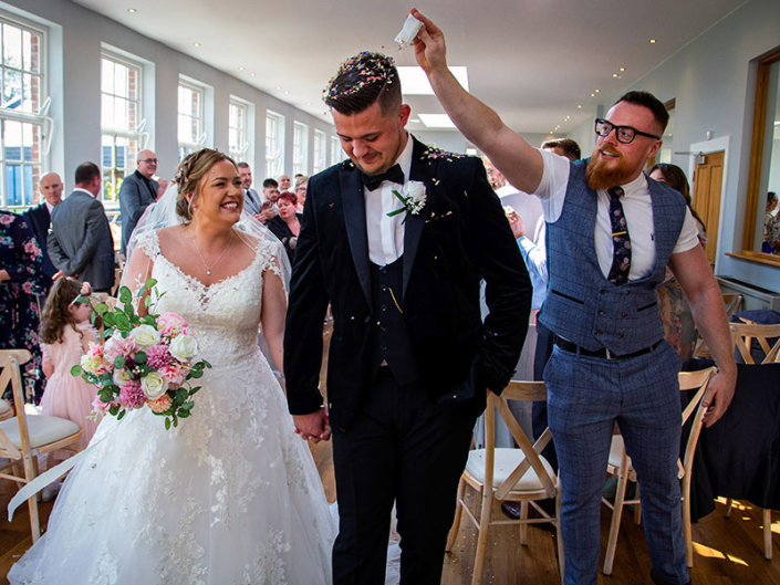 Creative West Midlands wedding photography by Adam Smith wedding photography