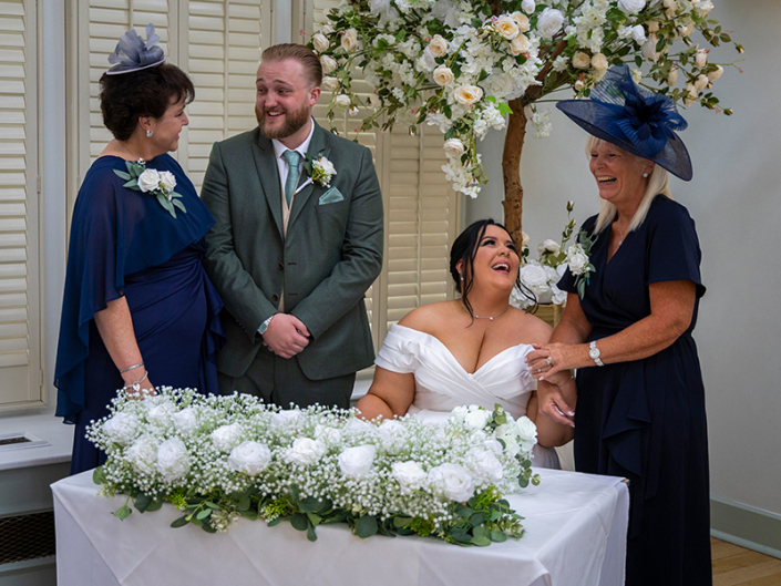 Wedding photography at Hadley Park House Hotel by Adam Smith wedding photography