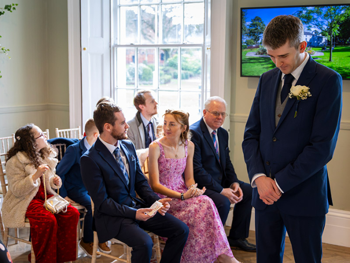 Wedding photography at Sandwell Registry Office by Adam Smith wedding photography