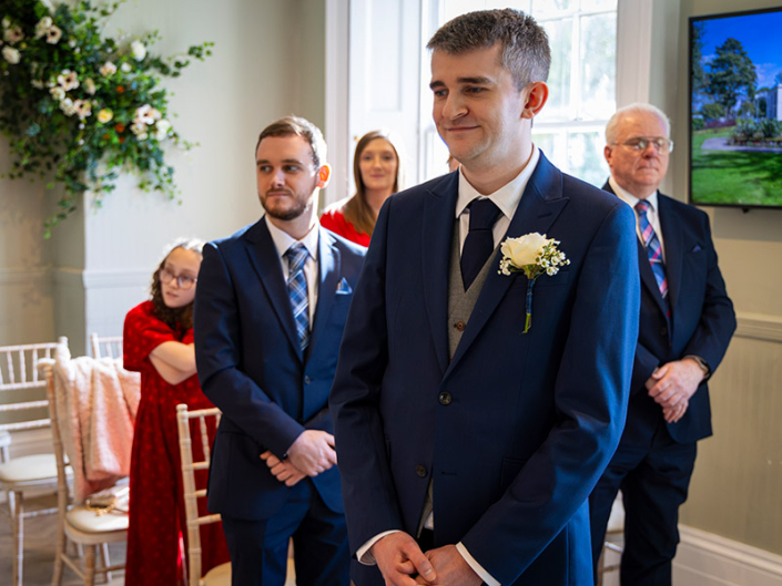 Wedding photography at Sandwell Registry Office by Adam Smith wedding photography