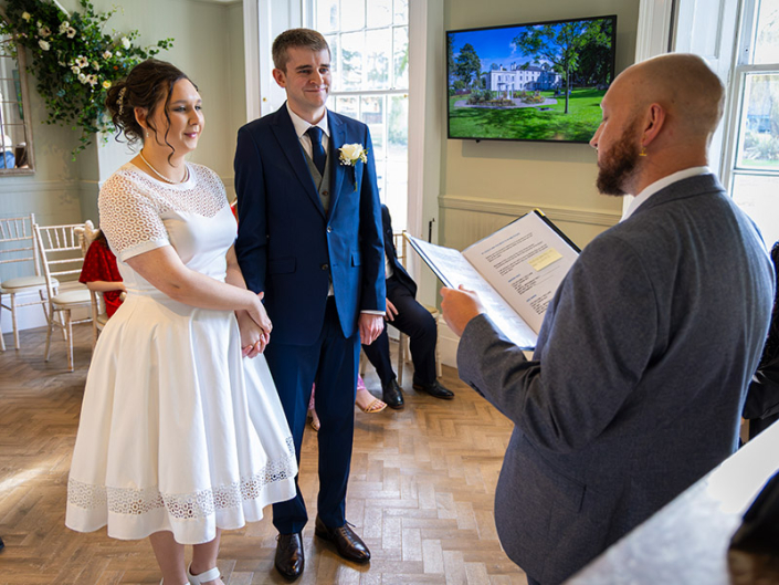 Wedding photography at Sandwell Registry Office by Adam Smith wedding photography