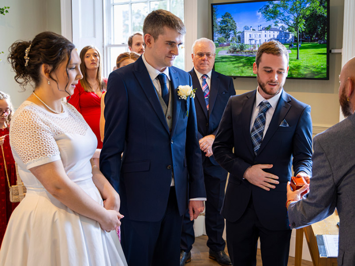 Wedding photography at Sandwell Registry Office by Adam Smith wedding photography