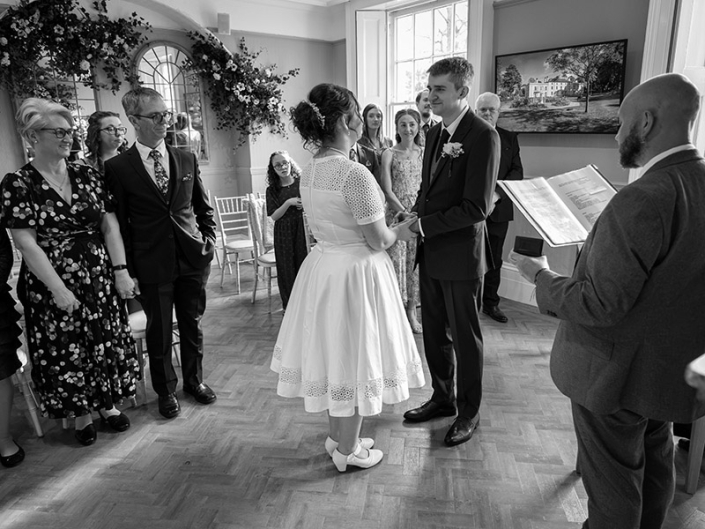 Wedding photography at Sandwell Registry Office by Adam Smith wedding photography