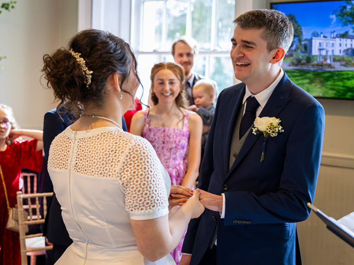 Wedding photography at Sandwell Registry Office by Adam Smith wedding photography