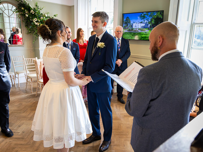 Wedding photography at Sandwell Registry Office by Adam Smith wedding photography
